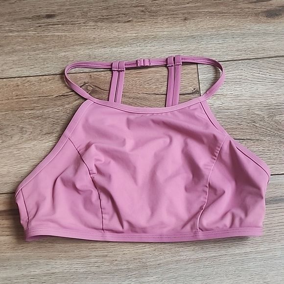 Lululemon See The Sea Swim Top Moss Rose sz 6 - Picture 9 of 9